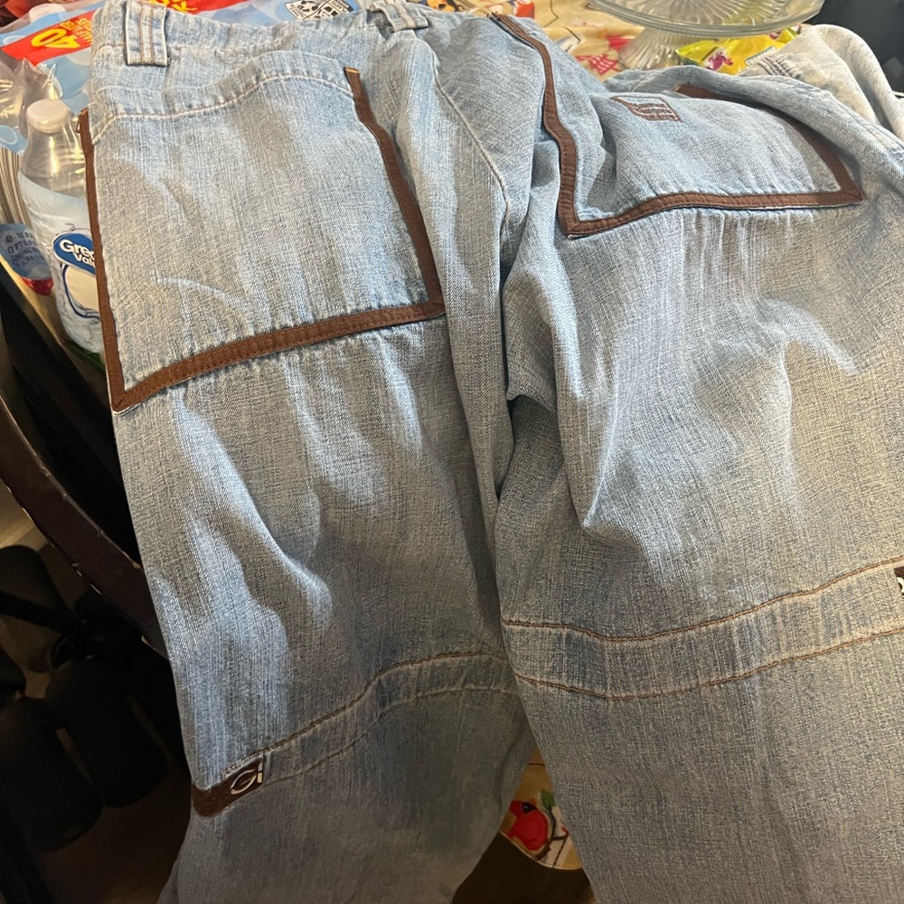 Blue classic Girbaud jeans size 40 waist